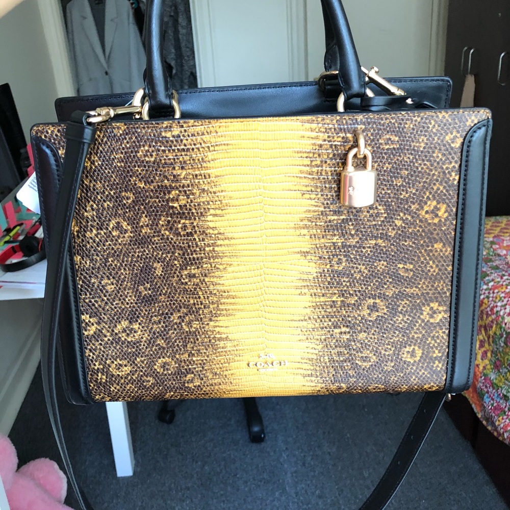 💫🌟Brand New Coach Zoe CarryAll Crossbody 💫🌟 - Picture 7 of 8